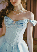 Blue Bud Corset Dress - View 6 | WEUXS