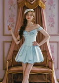 Blue Bud Corset Dress - View 9 | WEUXS