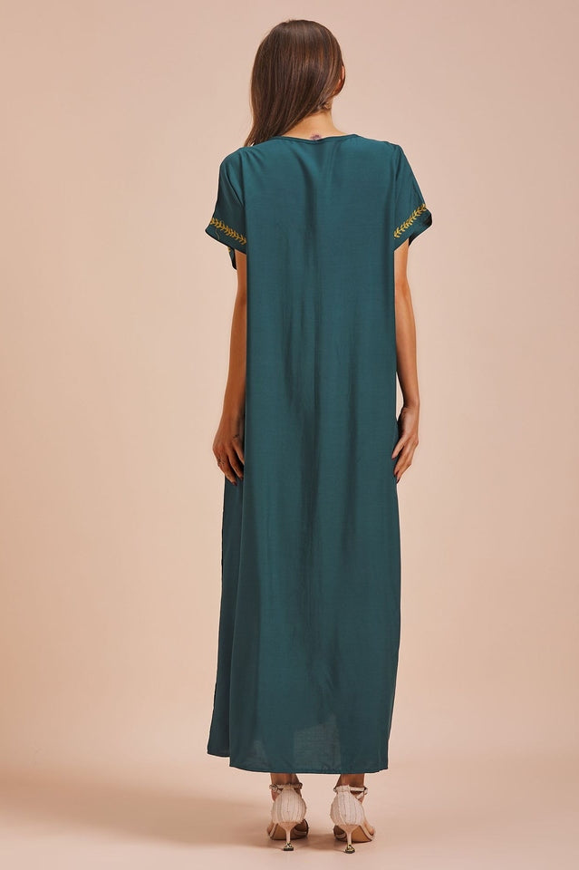 Boho Print Slit Dress | Dress In Beauty