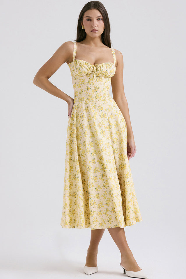 Carmen Bustier Sundress | Dress In Beauty