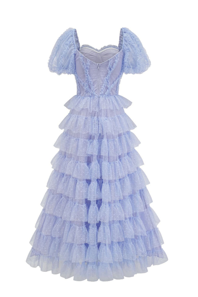 Lisette Ruffle Off Shoulder Gown | Dress In Beauty