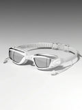 Adult anti-fog swimming goggles with adjustable strap and mirrored lenses - View 8 | WEUXS