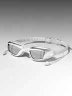Adult anti-fog swimming goggles with adjustable strap and mirrored lenses - View 8 | WEUXS