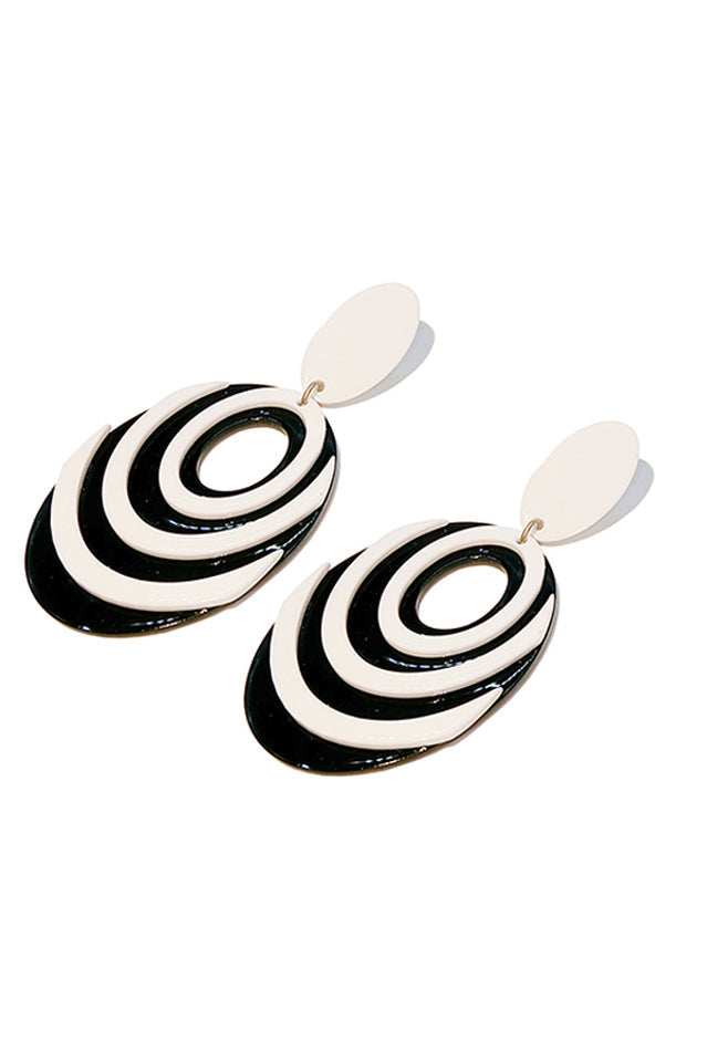 Geometric Drop Earrings | Dress In Beauty