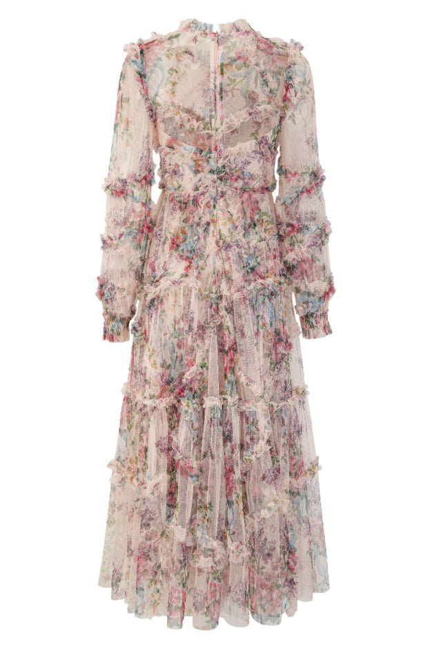 Georgina Ruffle Maxi Dress | Dress In Beauty