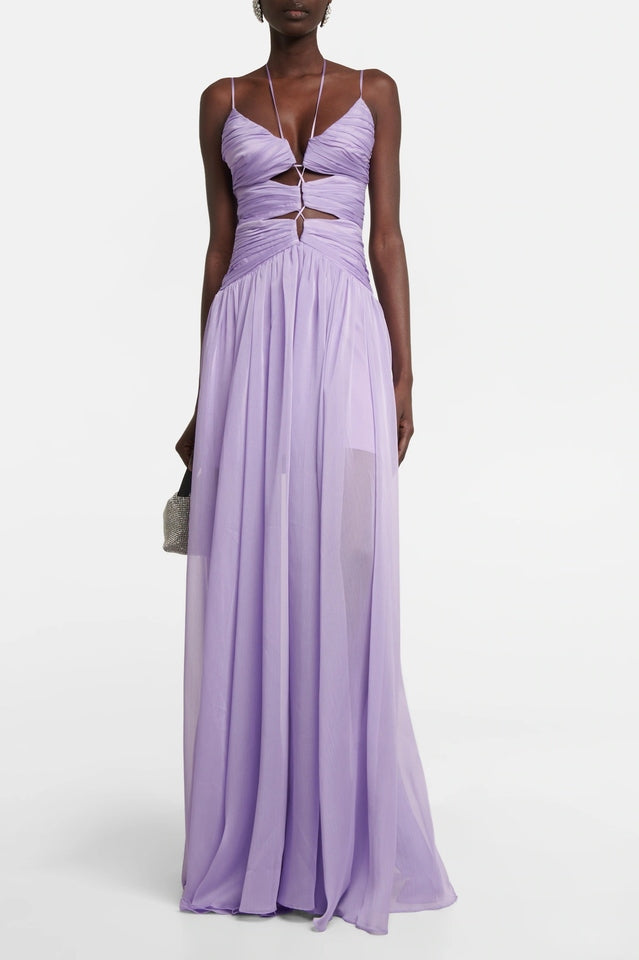 Ruched Cutout Maxi Dress | Dress In Beauty