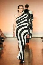 Asymmetrical knit dress - View 7 | WEUXS