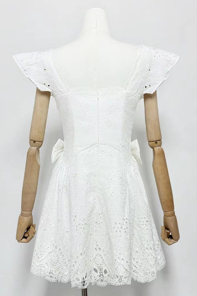 Giglio Broderie Anglais Mini Dress | Dress In Beauty