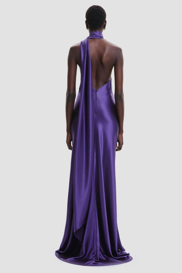 Verna Floral Satin Dress | Dress In Beauty