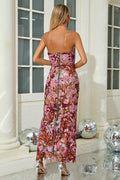 Kamames Strapless Floral Sequined Maxi Dress | Dress In Beauty
