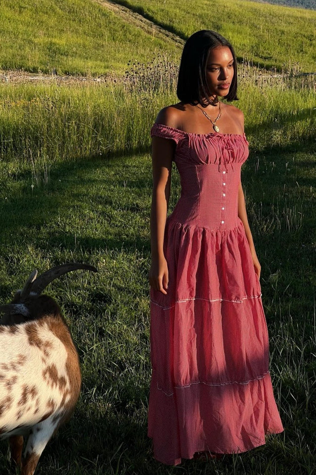 Christabelle Ruffle Maxi Dress | Dress In Beauty