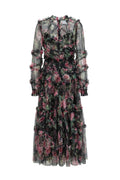 Aurora Floral Mesh Dress | Dress In Beauty