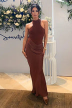 Vera Asymmetrical Cut Out Maxi Dress - WEUXS