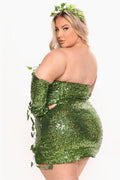 Sequin Poison Ivy Costume | Dress In Beauty