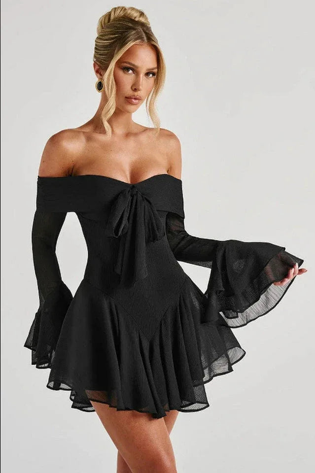 Ruffled Chiffon Playsuit - View 8 | WEUXS
