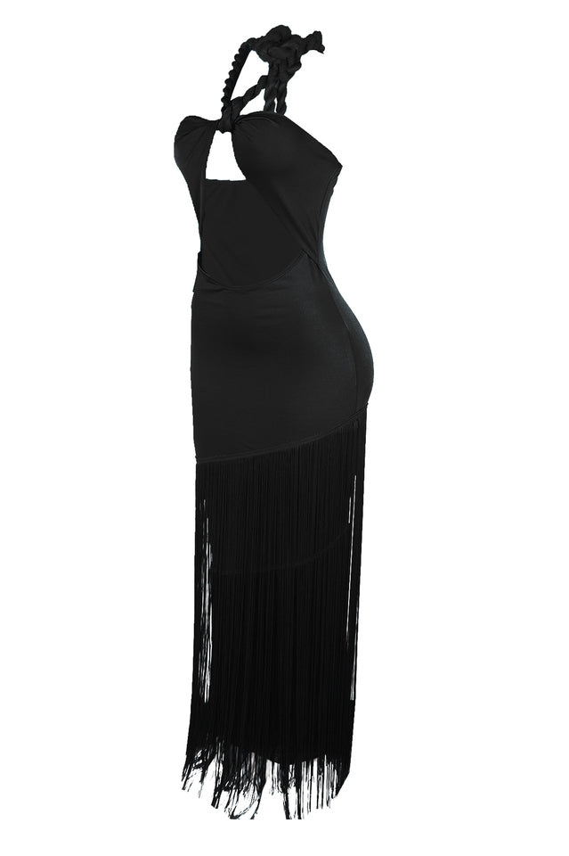 Coastal Rhythm Fringes Maxi Dress | Dress In Beauty