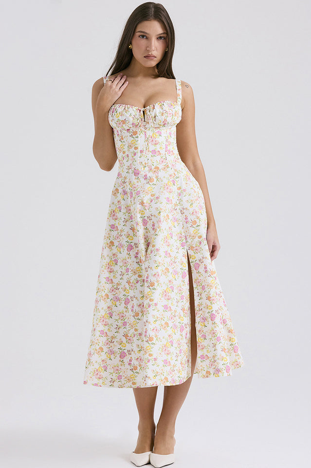 Carmen Bustier Sundress | Dress In Beauty