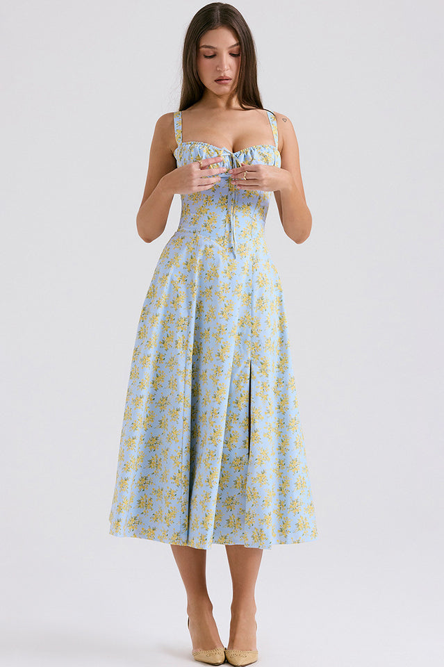 Carmen Bustier Sundress | Dress In Beauty