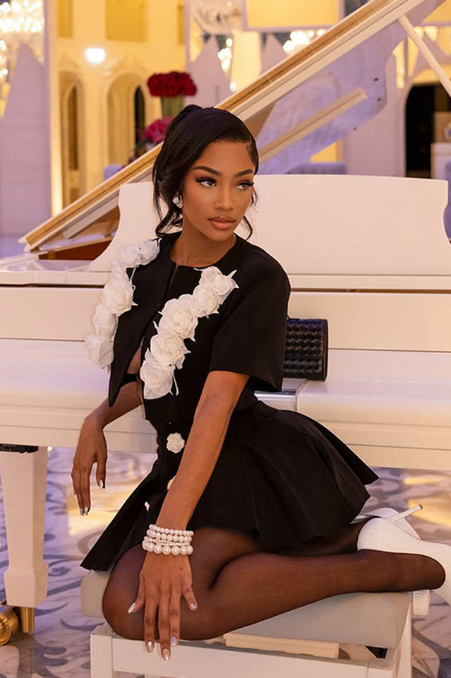 Selena Rose Embellished Set | Dress In Beauty