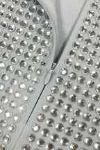 Embellished mini dress with spaghetti straps - View 9 | WEUXS