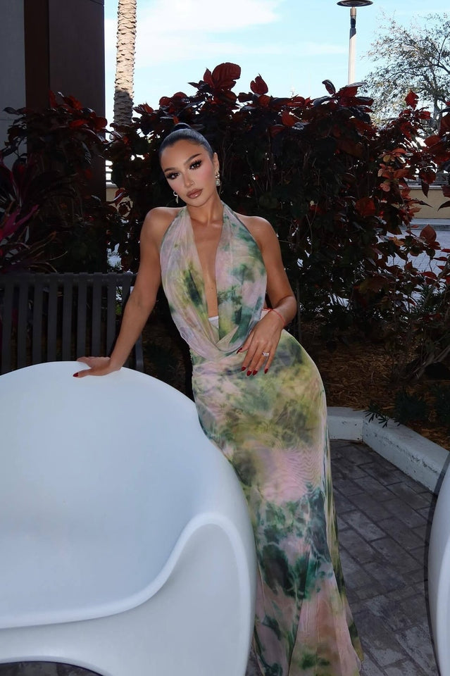 Elysia Chiffon Maxi Dress | Dress In Beauty