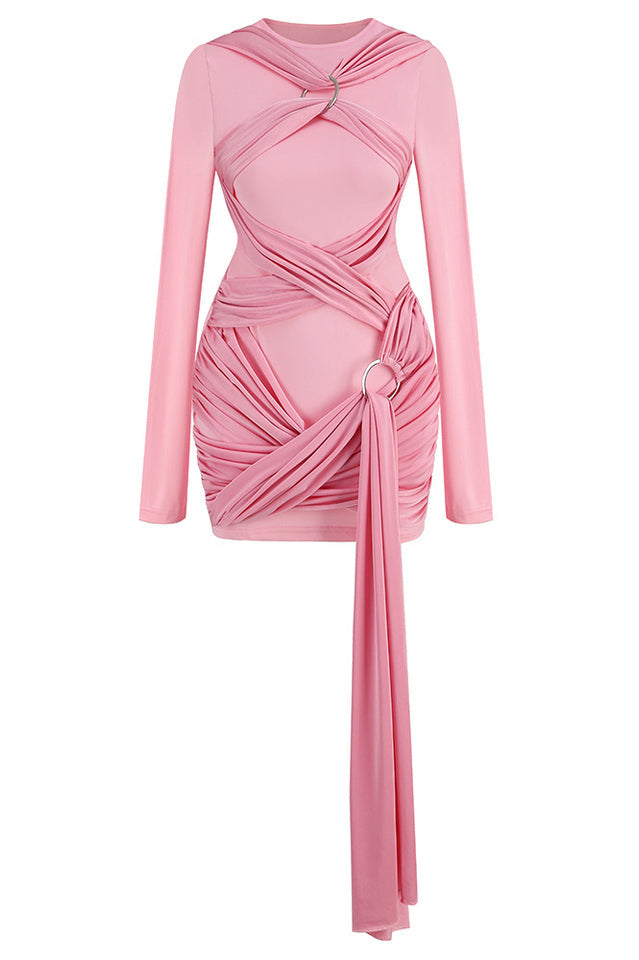 Fran Pink Mini Dress | Dress In Beauty