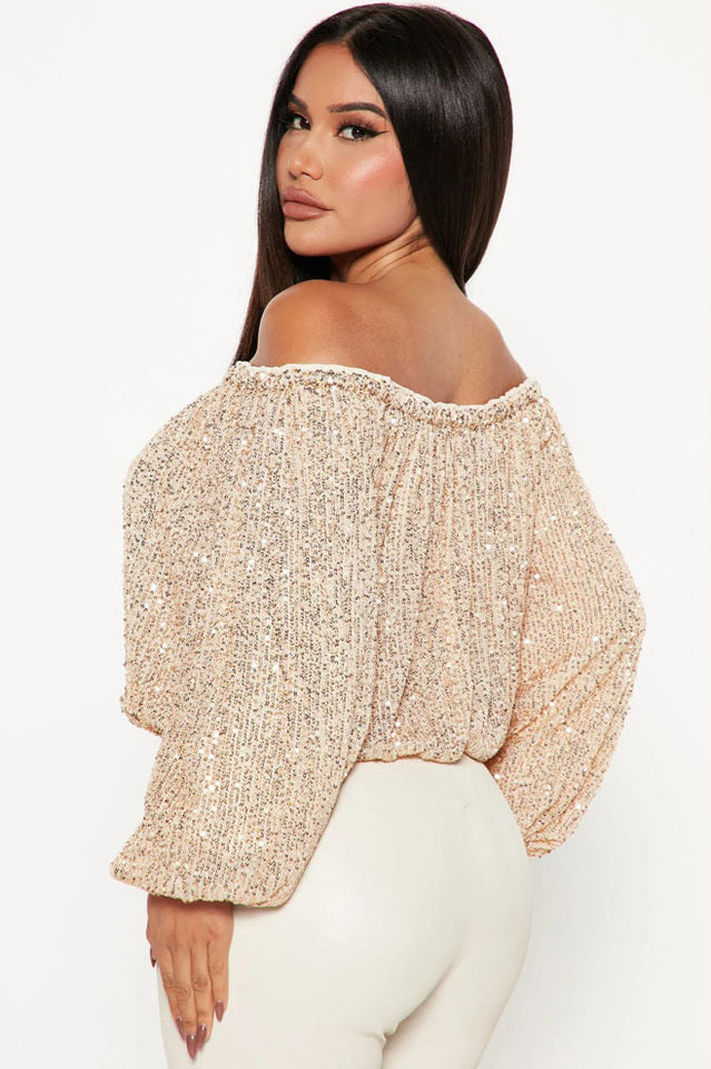 Sarah Sequin Top | Dress In Beauty