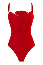 Women's Bow One-Piece Swimsuit and Skirt Set - View 11 | WEUXS