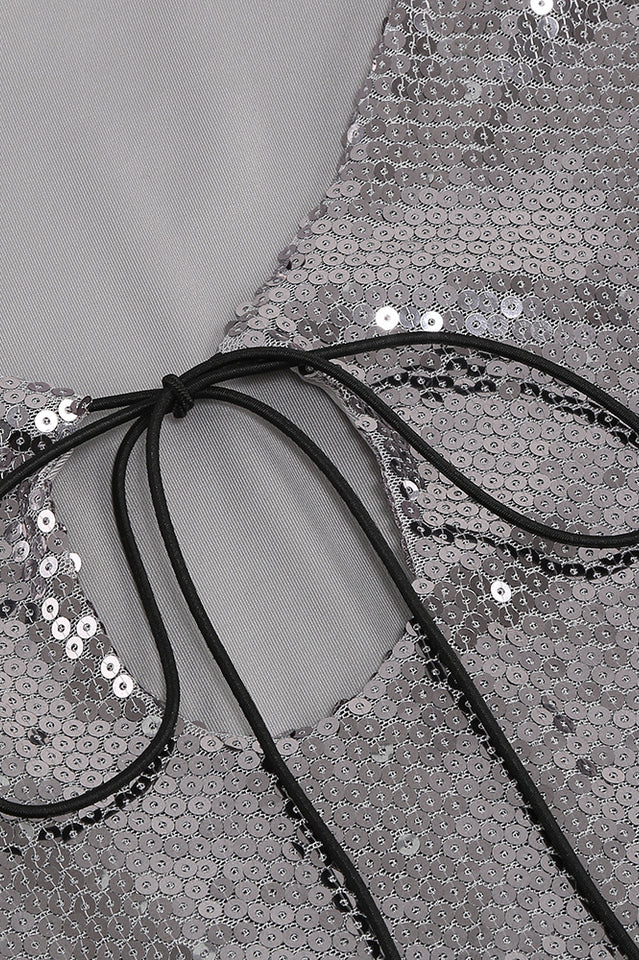 Solaria Sequined Tulle Mini Dress | Dress In Beauty