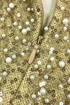 Lainey Pearls Beaded Maxi Dress - View 8 | WEUXS