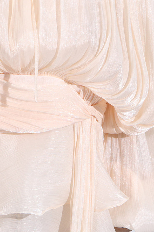 Ruffled Mini Dress With Flowing Silhouette | Dress In Beauty