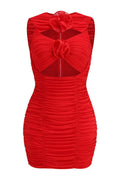 Rejoice Sleeveless Flower Cutout Mini Dress | Dress In Beauty