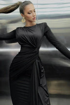 Women's Twist Front Maxi Dress - View 11 | WEUXS