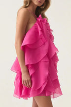 Pandorea Layered Mini Dress - WEUXS