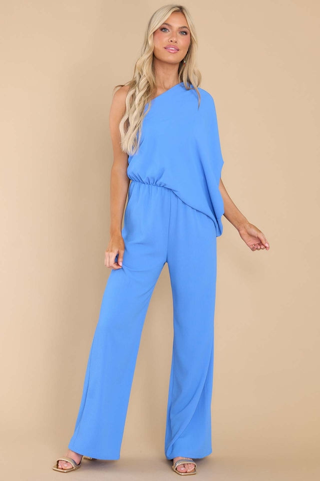 Dreaming Of New One Shoulder Jumpsuit | Dress In Beauty