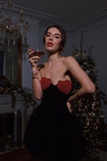 Red Crystal Heart Dress | Dress In Beauty