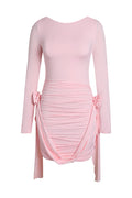Amelia Blush Mini Dress | Dress In Beauty