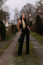 Wide leg hooded jumpsuit - View 9 | WEUXS