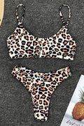 Leopard Print Bikini Set (Multicolor) - Dress In Beauty