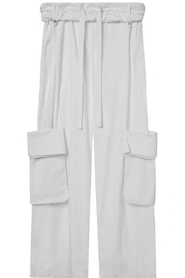 OPEN YY Rolled Waist Cargo Pants | Dress In Beauty