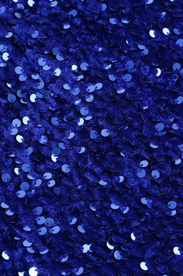 One shoulder sequin dress - View 6 | WEUXS
