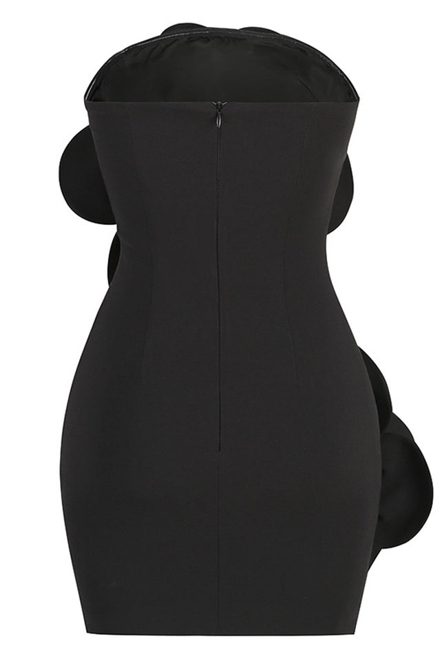 Sarrili 3D Floral Corset Mini Dress | Dress In Beauty