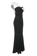 Asymmetrical Neckline Maxi Dress - View 6 | WEUXS
