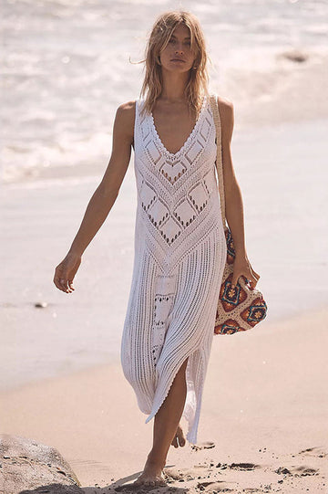 Pool Party Crochet Midi Cover Up | Dress In Beauty