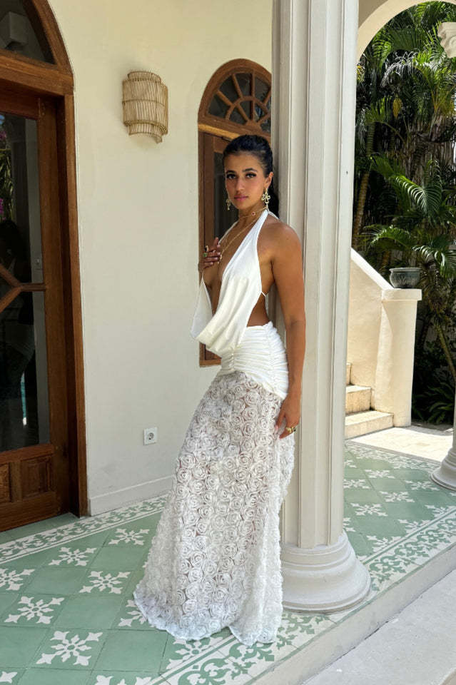 Kita Textured Maxi Dress | Dress In Beauty