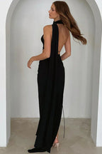 Asymmetrical Cut Out Maxi Dress - View 7 | WEUXS