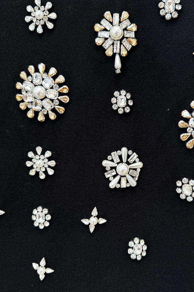 Dismas Rhinestone Ruched Dress | Dress In Beauty