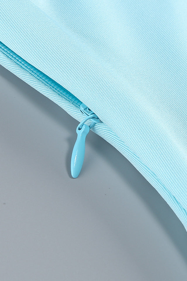 High Neck Mesh Midi Dress | Dress In Beauty