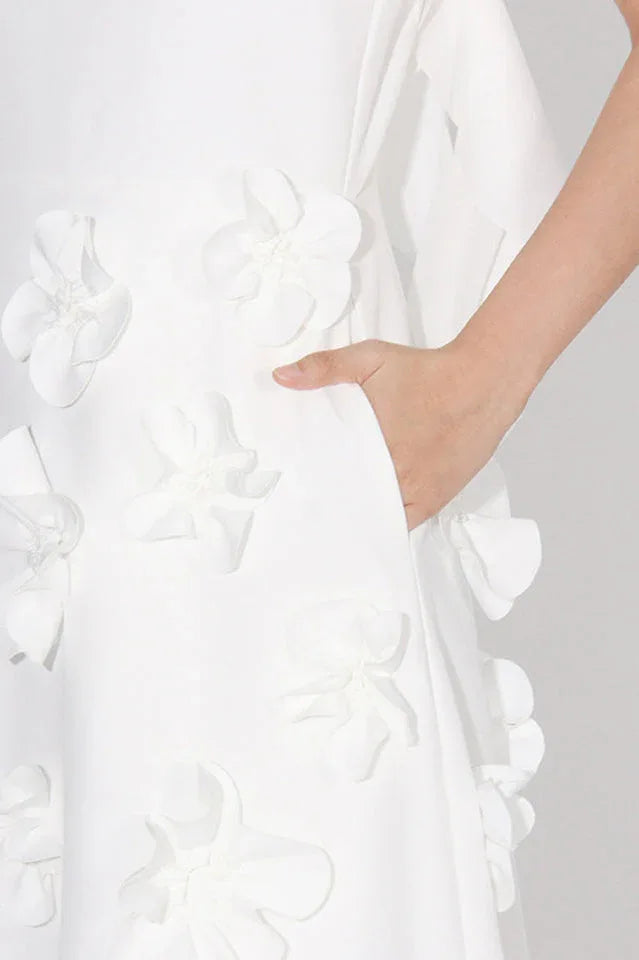 Bracha 3D Floral Maxi Dress - View 6 | WEUXS