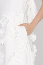 Bracha 3D Floral Maxi Dress - View 6 | WEUXS